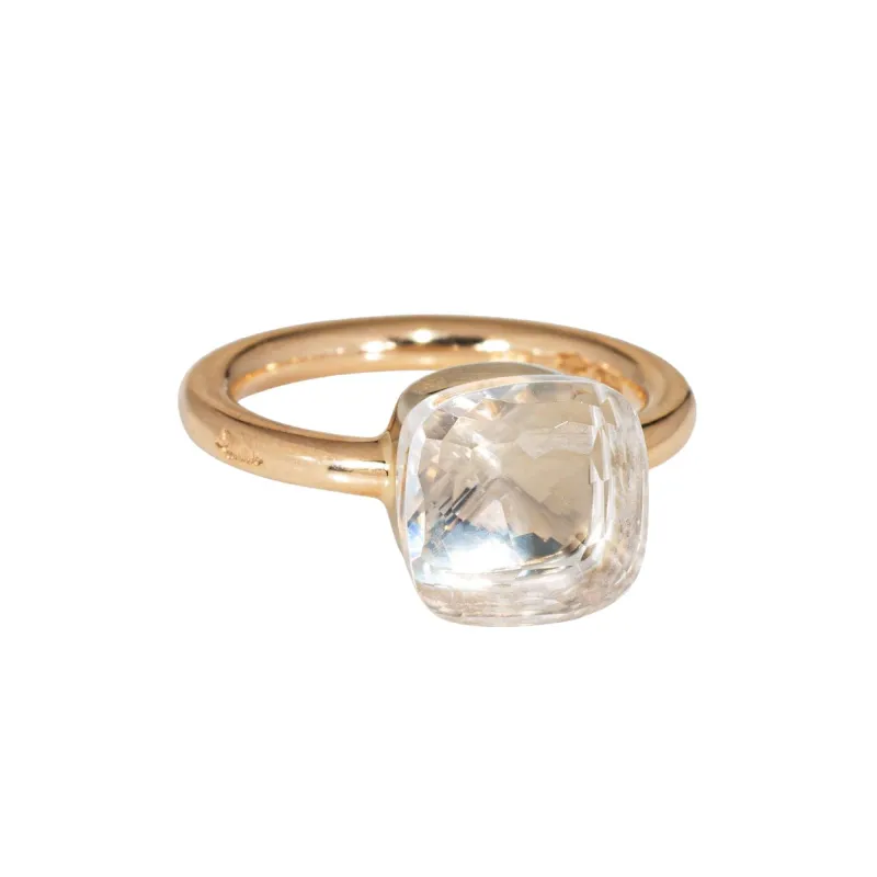POMELLATO - Bague en or jaune et topaze blanche Nudo sold by 58 Facettes