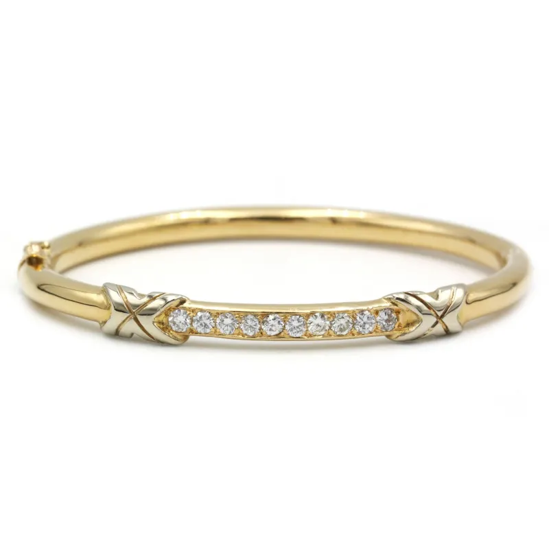 Bracelet - Or jaune et diamants sold by 58 Facettes
