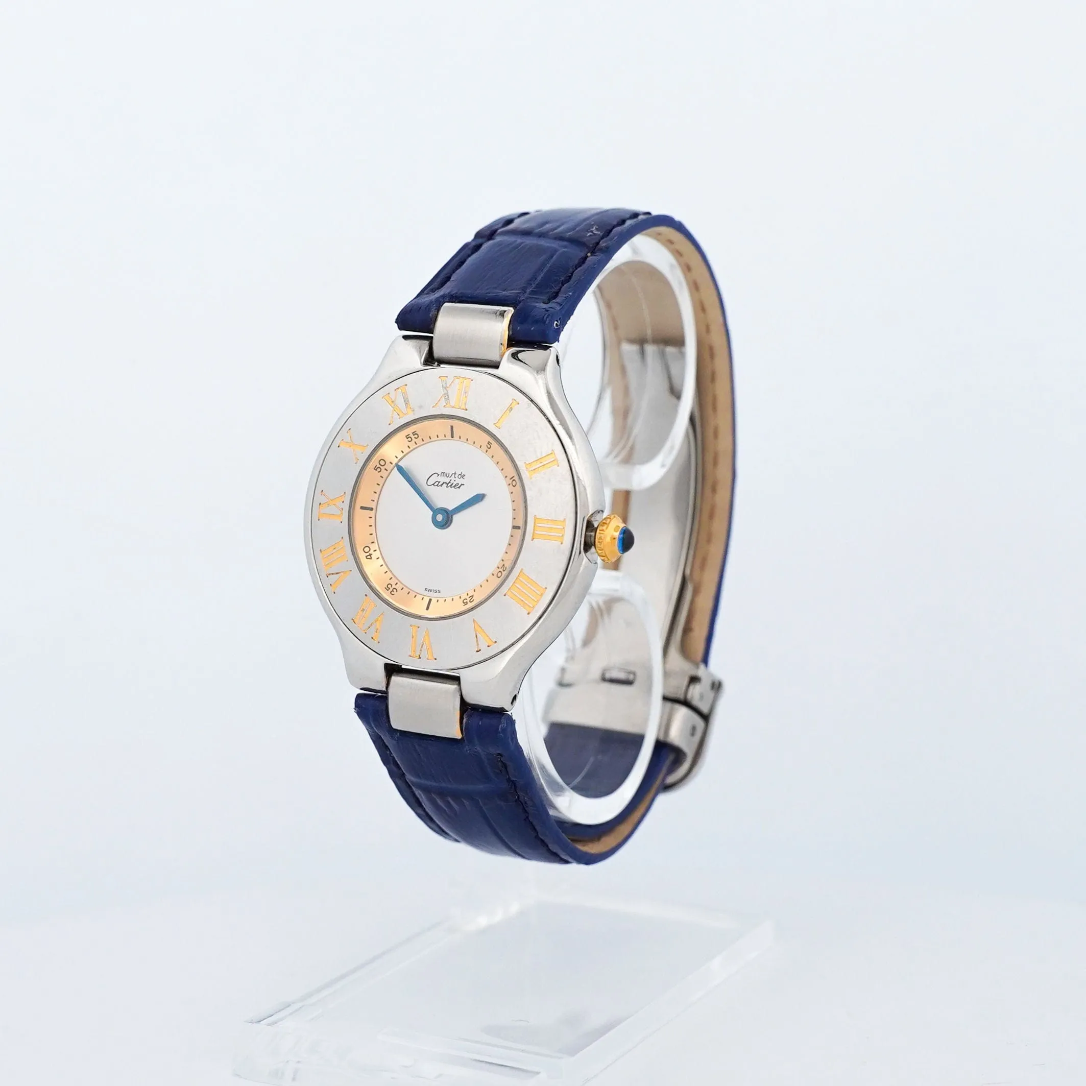 Cartier - Montre "Must 21" - Cadran argenté - Moyen modèle sold by 58 Facettes product image thumbnail 5