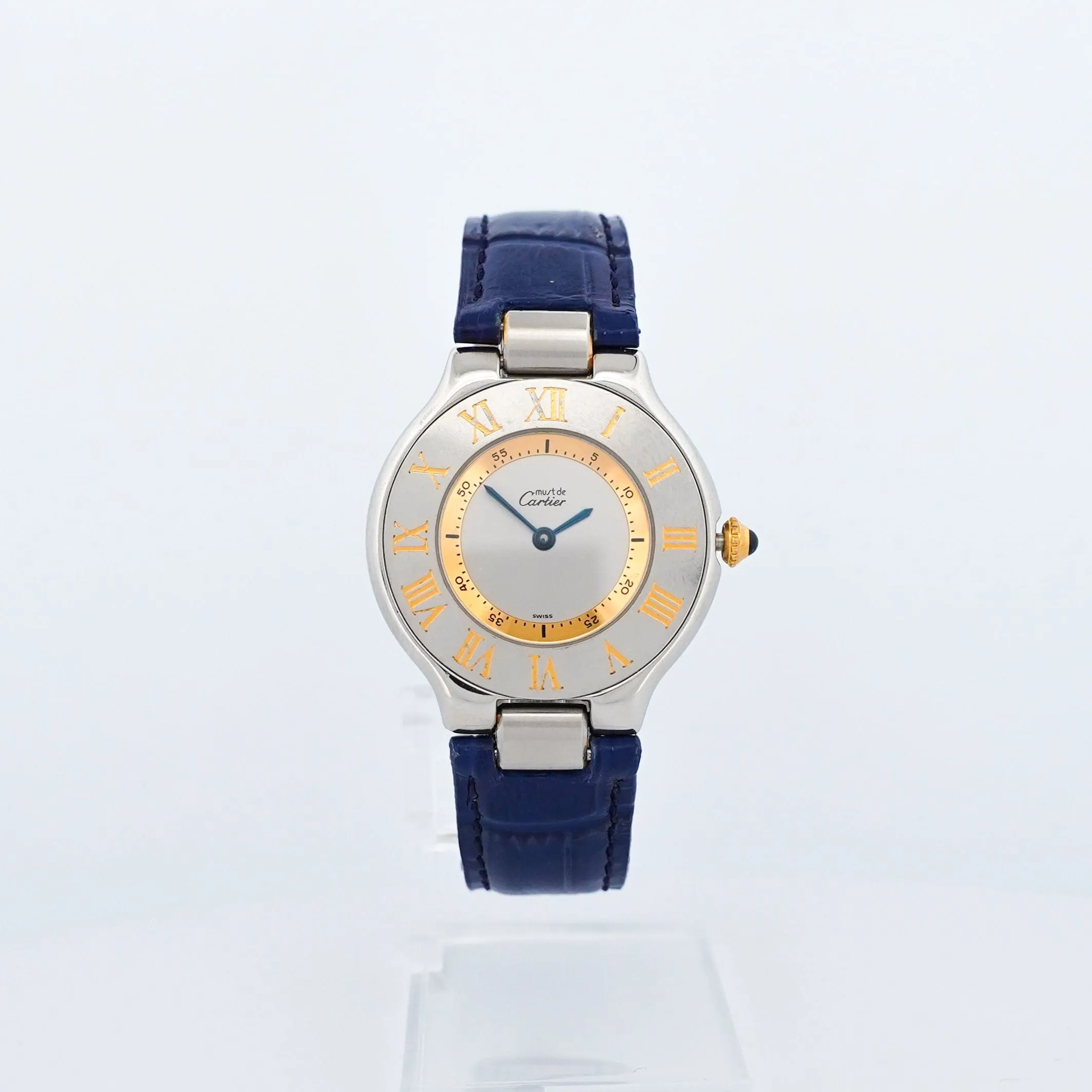 Cartier - Montre "Must 21" - Cadran argenté - Moyen modèle sold by 58 Facettes product image thumbnail 3