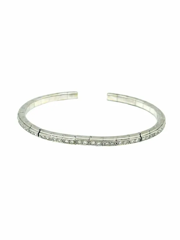 Bracelet Mauboussin Or Blanc 18K et Diamants sold by 58 Facettes