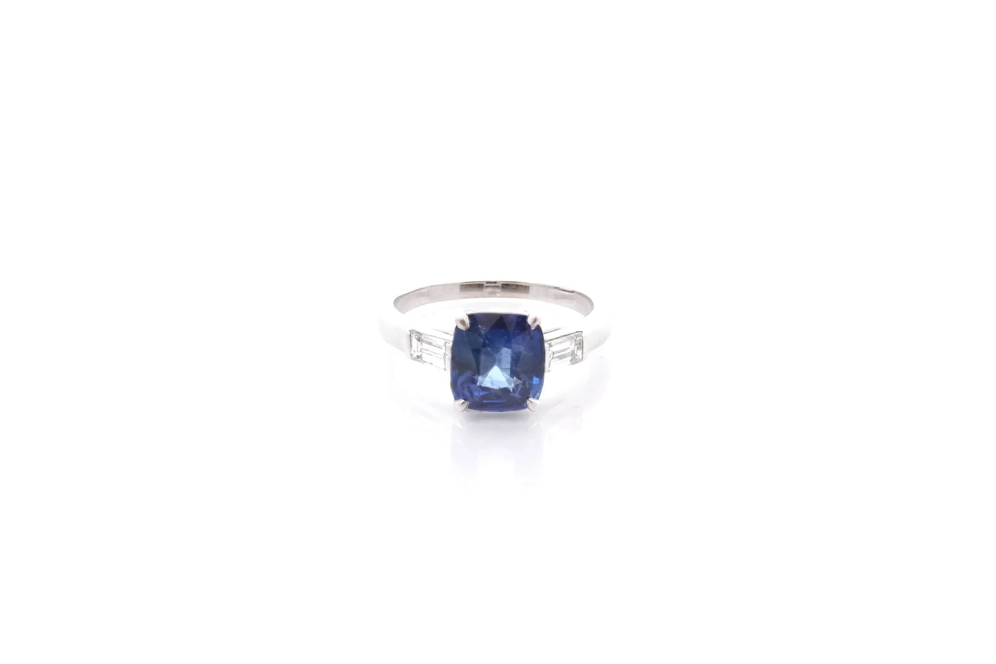 Bague saphir de 2,22cts et diamants sold by 58 Facettes product image thumbnail 2