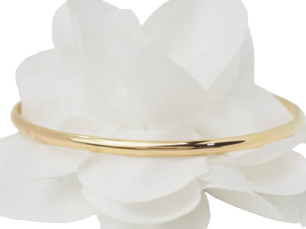 Bracelet demi jonc en or jaune sold by 58 Facettes