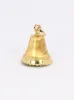 Pendentif charms vintage cloche or jaune pierre bleue sold by 58 Facettes