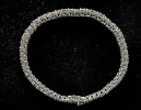 Bracelet rivière or blanc diamants 5,40 carats sold by 58 Facettes
