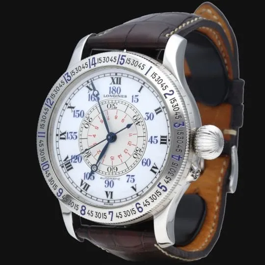 Montre Longines Lindbergh à angle horaire sold by 58 Facettes product image thumbnail 2
