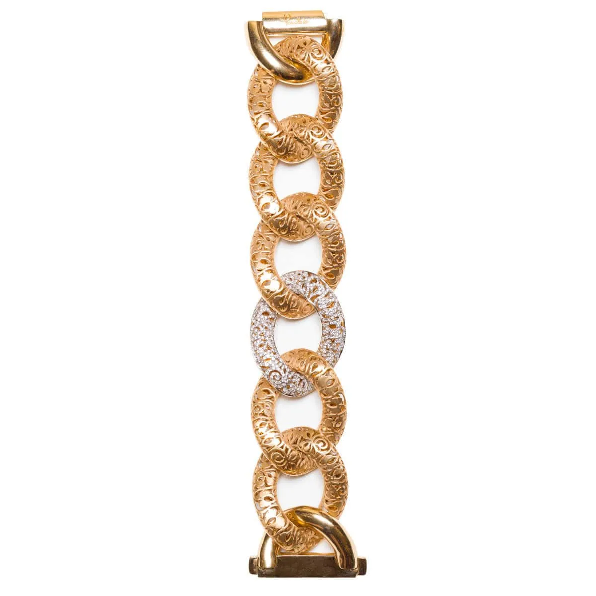 Bracelet Or Rose et Diamants Pomellato Arabesque sold by 58 Facettes product image thumbnail 2