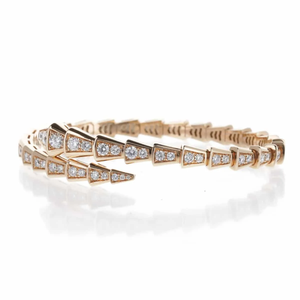 Bracelet Bulgari Serpenti Viper Or Rose sold by 58 Facettes product image thumbnail 4