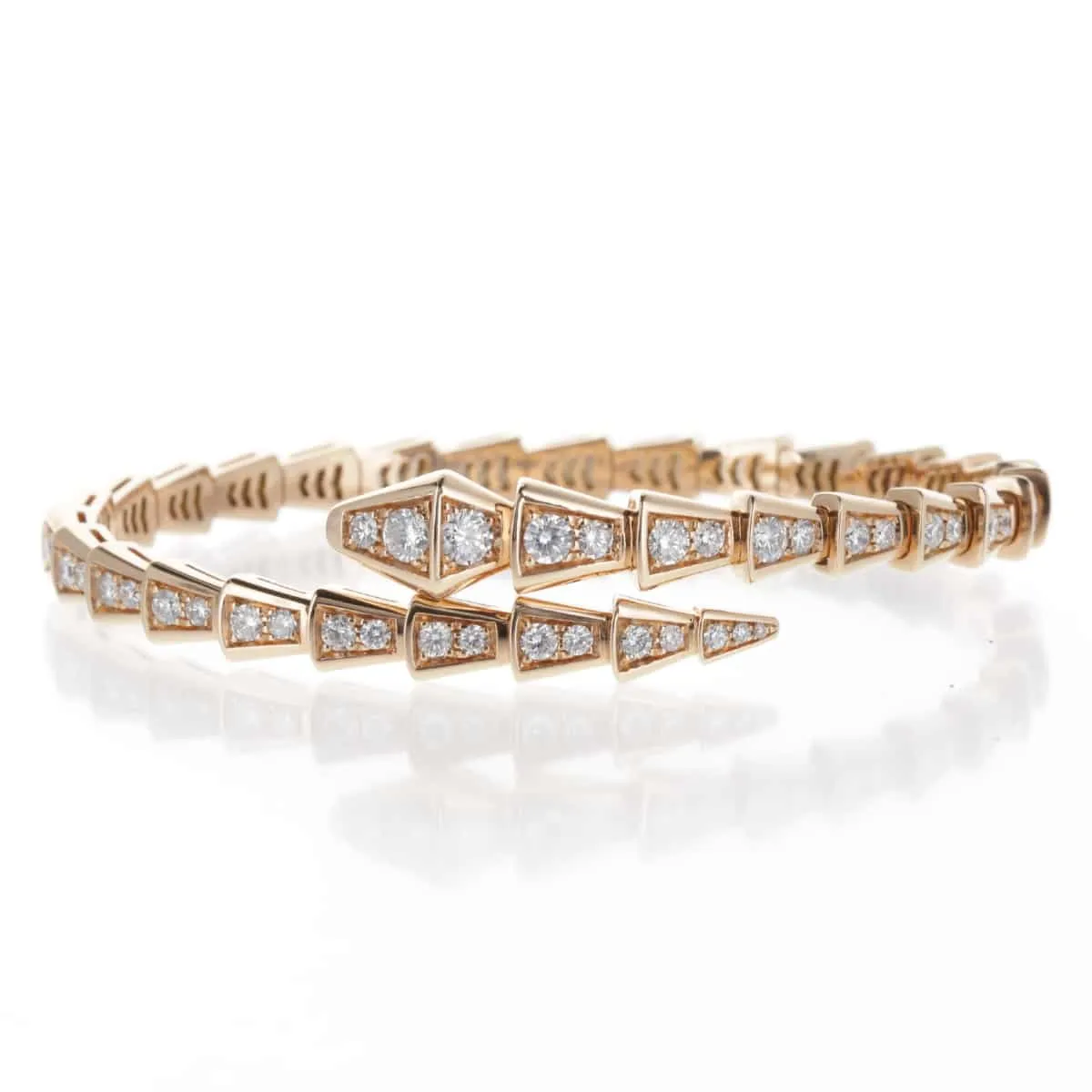 Bracelet Bulgari Serpenti Viper Or Rose sold by 58 Facettes