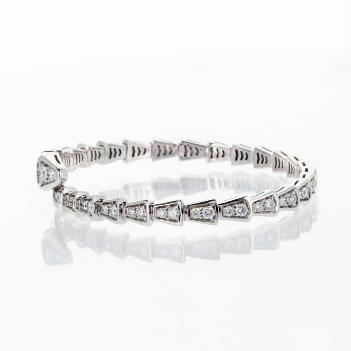 Bracelet Bulgari Serpenti Viper Diamants Small sold by 58 Facettes product image thumbnail 3