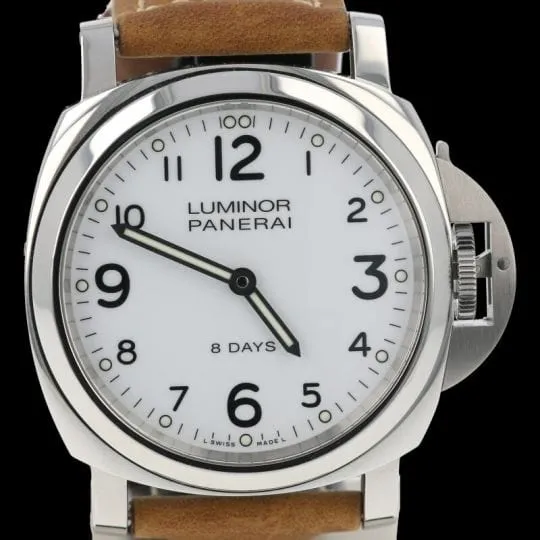 Panerai Luminor Base 8 Days - Montre homme en acier 44 mm sold by 58 Facettes product image thumbnail 2