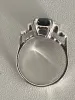 Bague Or Gris Saphir Certifié Diamants sold by 58 Facettes