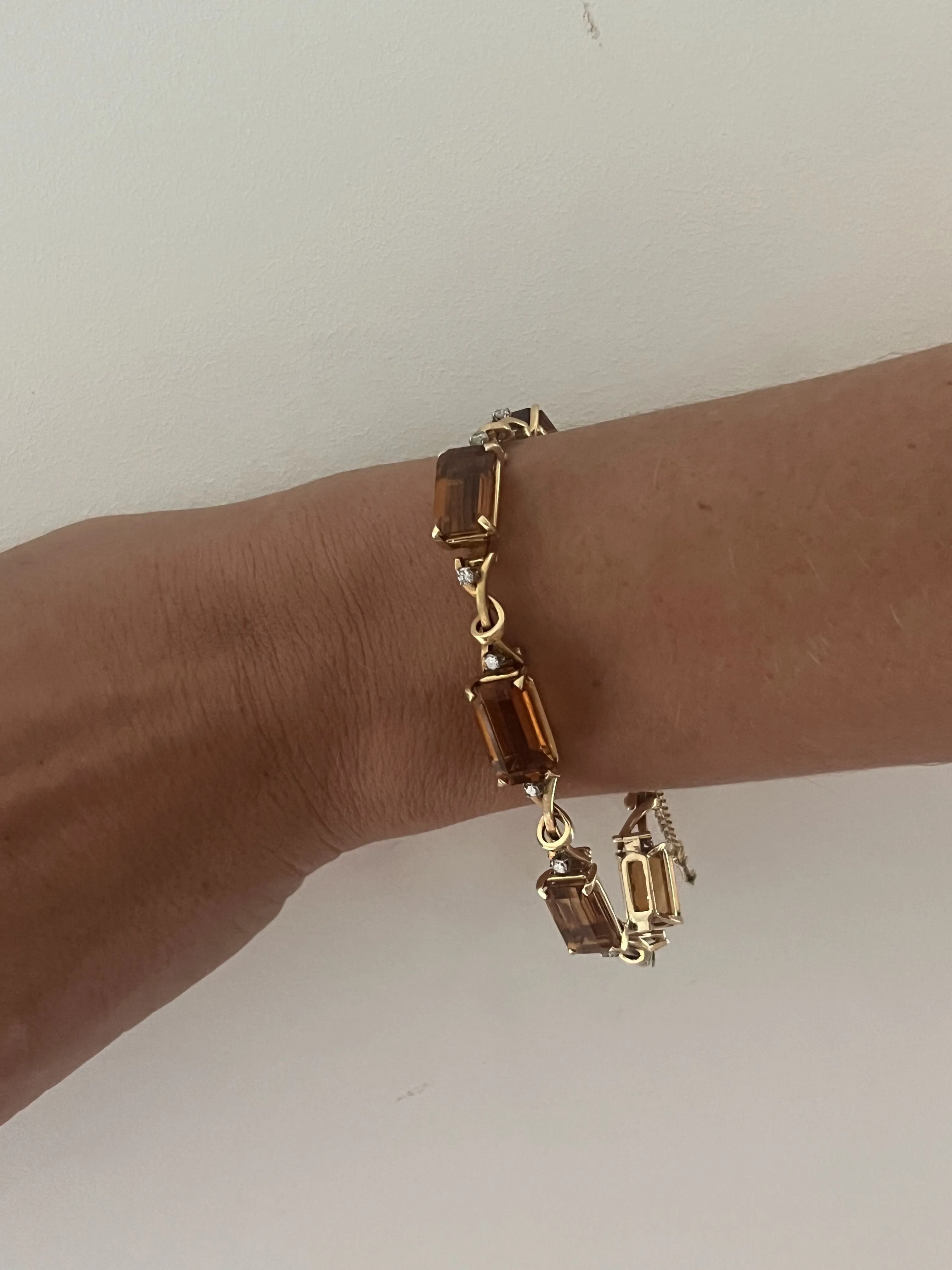 Bracelet Or Jaune Quartz sold by 58 Facettes product image thumbnail 2