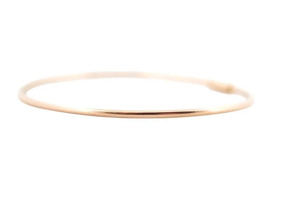 bracelet VANRYCKE jonc le fil de la vie t1 en or rose 18k sold by 58 Facettes product image thumbnail 5