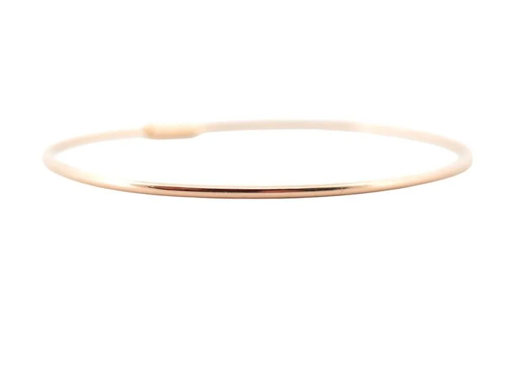 bracelet VANRYCKE jonc le fil de la vie t1 en or rose 18k sold by 58 Facettes product image thumbnail 4