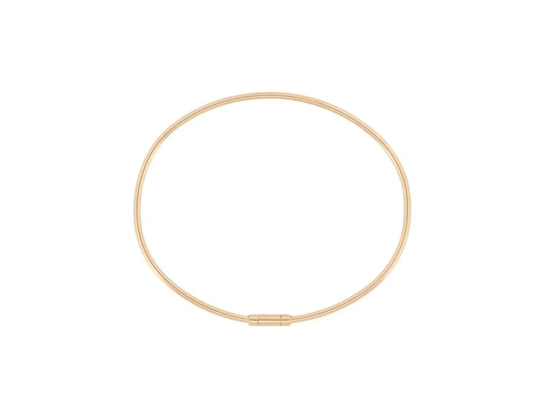 bracelet VANRYCKE jonc le fil de la vie t1 en or rose 18k made by 58 Facettes