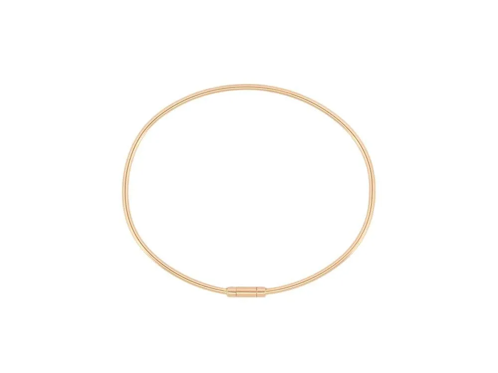 bracelet VANRYCKE jonc le fil de la vie t1 en or rose 18k sold by 58 Facettes