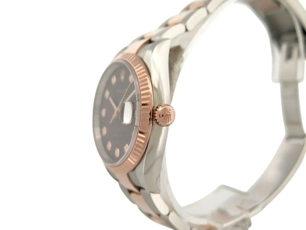 montre ROLEX datejust 36 lady pl 126231 or rose 18k acier fullset sold by 58 Facettes product image thumbnail 3