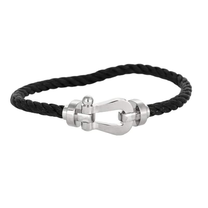 FRED - Force 10 - Grand modèle - Bracelet or et acier sold by 58 Facettes