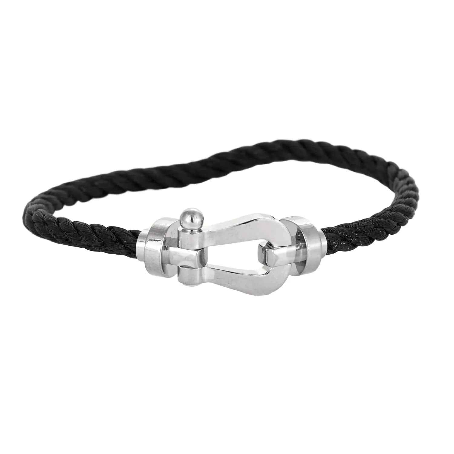 FRED - Force 10 - Grand modèle - Bracelet or et acier sold by 58 Facettes