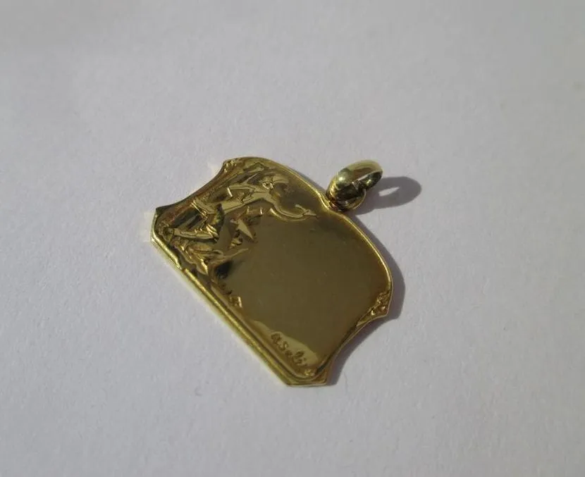 Pendentif Art Nouveau signé A. Salès sold by 58 Facettes product image thumbnail 2