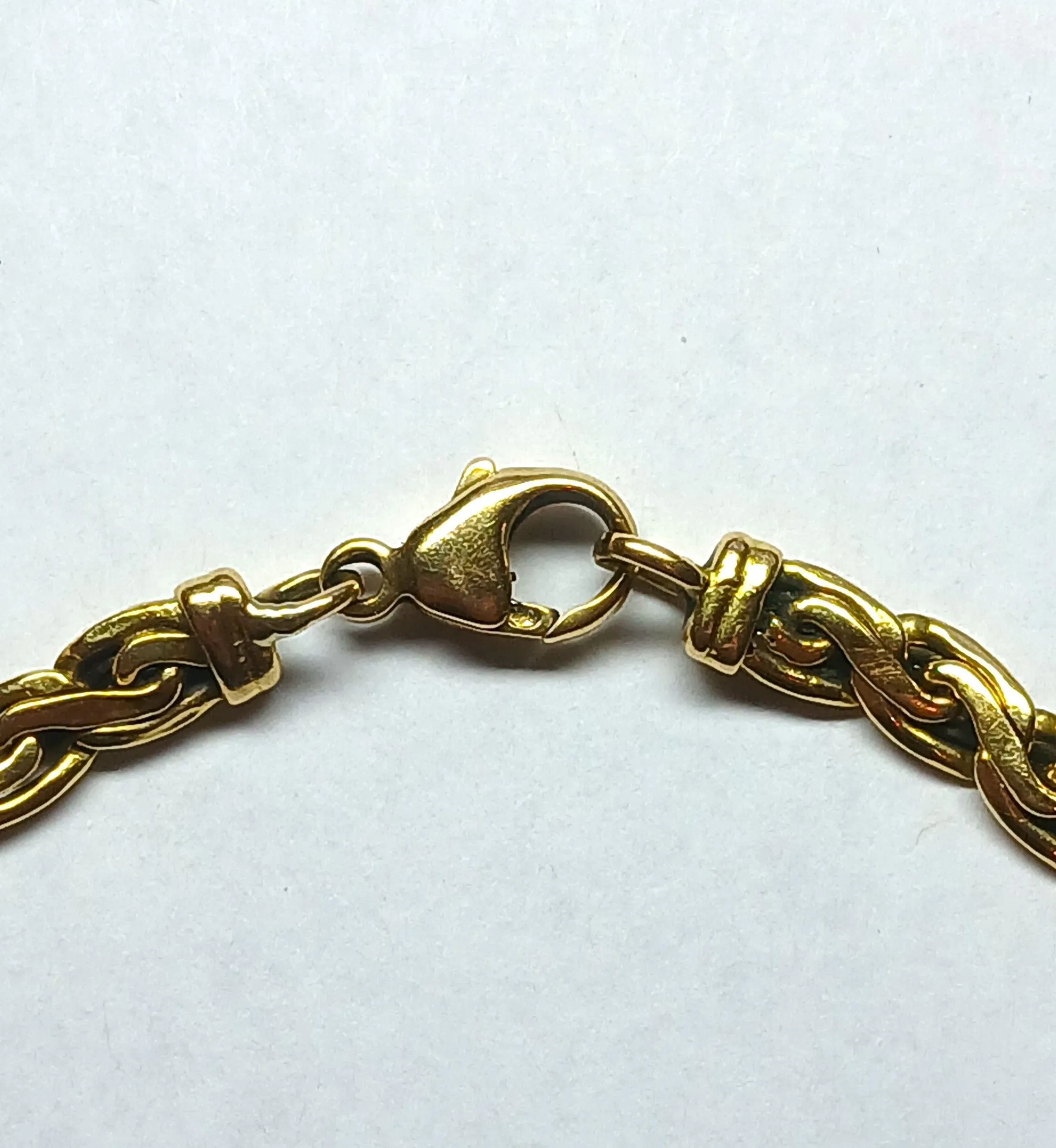 Bracelet en or jaune, maille double sold by 58 Facettes product image thumbnail 3