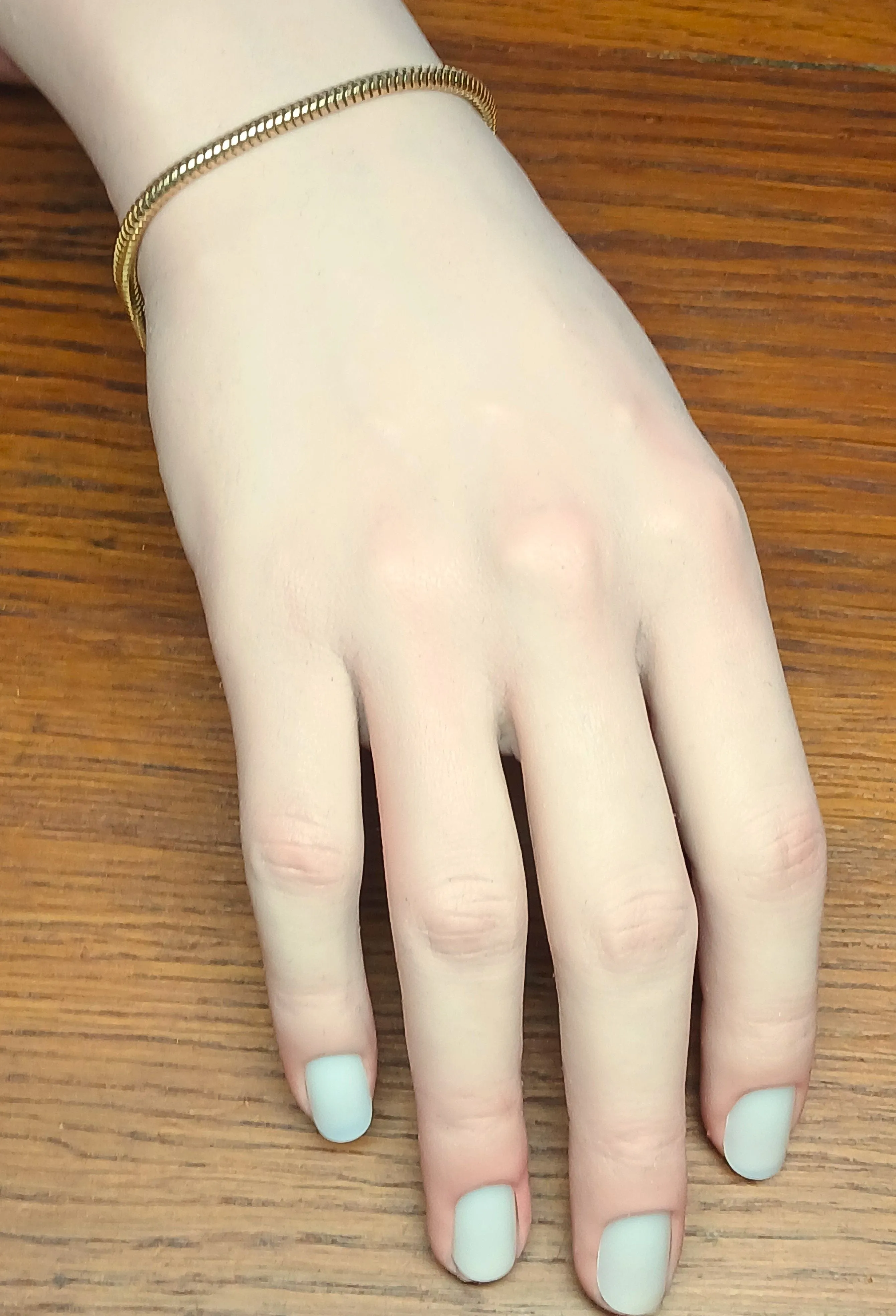 Bracelet souple maille serpent sold by 58 Facettes product image thumbnail 2