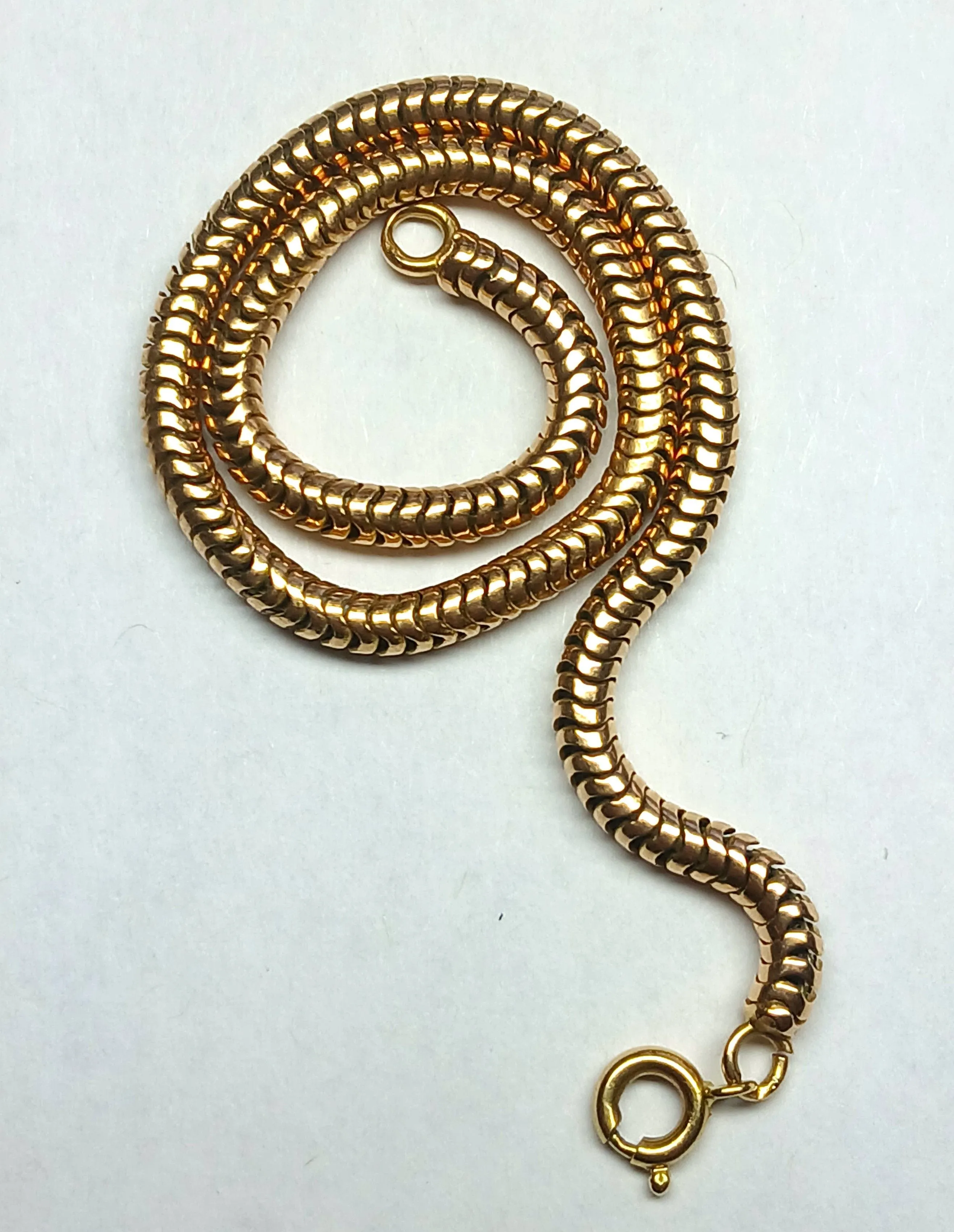 Bracelet souple maille serpent sold by 58 Facettes product image thumbnail 3