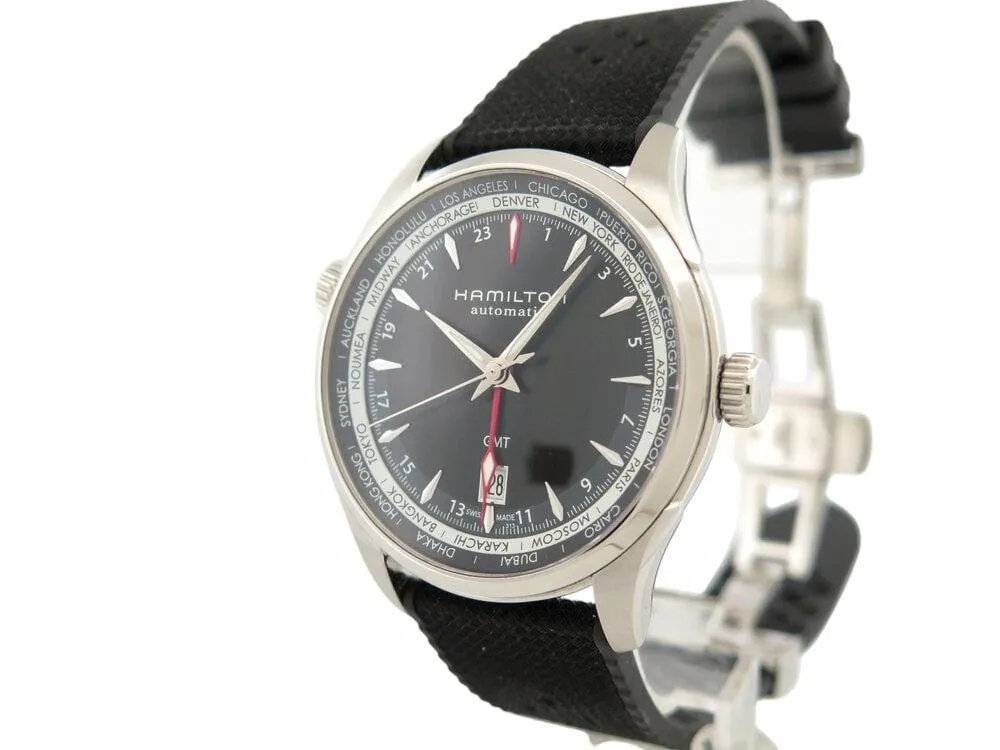 montre HAMILTON jazzmaster gmt h32695731 40mm automatique boite sold by 58 Facettes product image thumbnail 2