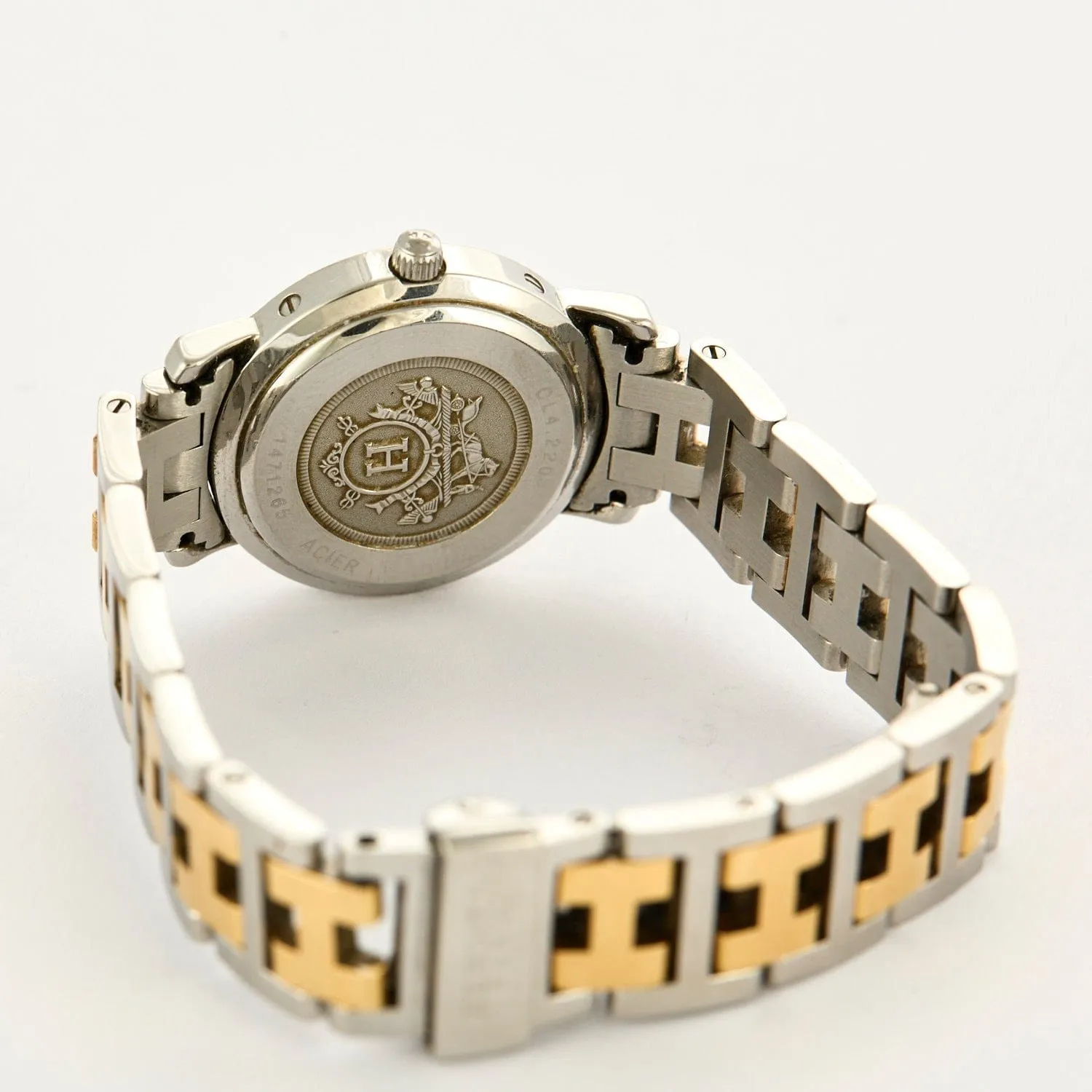 Hermès - Clipper - Montre Bi-ton or jaune et acier sold by 58 Facettes product image thumbnail 4