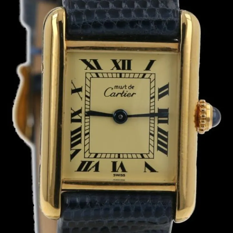 Cartier Montre Tank Vermeil sold by 58 Facettes