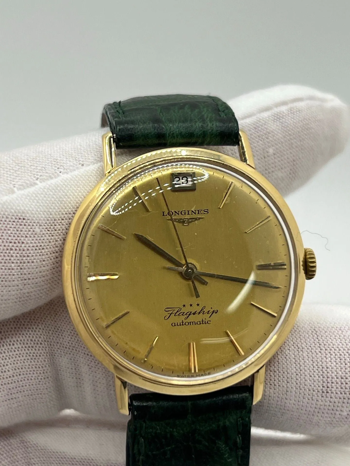 Longines Flagship 3407 Automatique Or 18K sold by 58 Facettes product image thumbnail 5