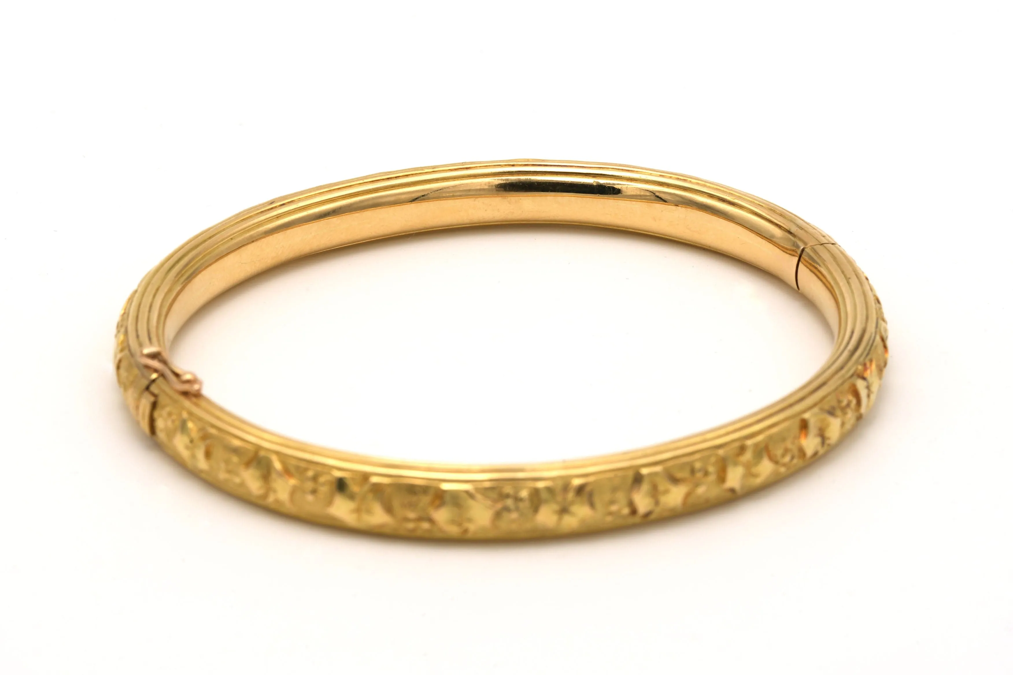 Bracelet Art Nouveau en or jaune 18 carats sold by 58 Facettes product image thumbnail 4