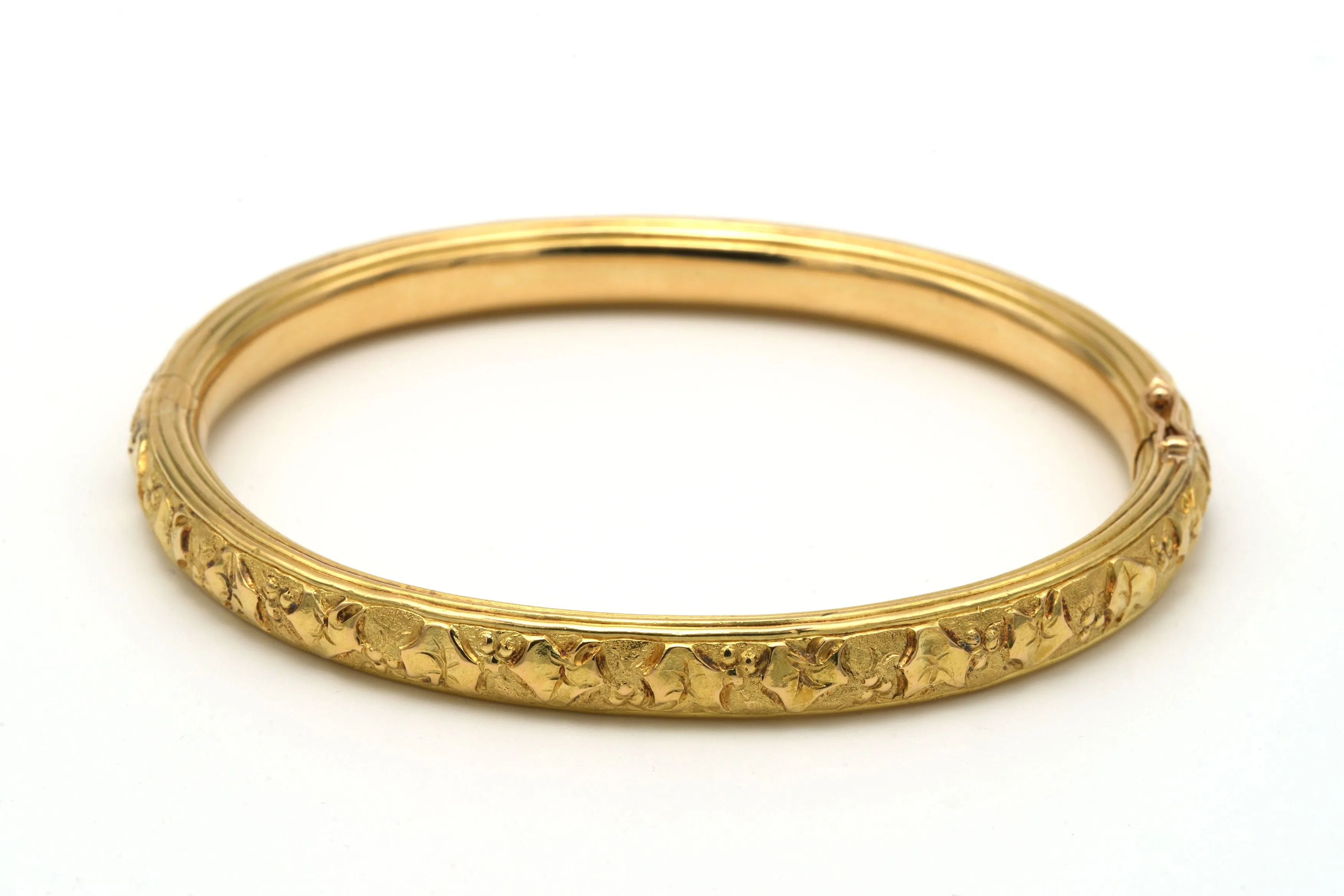 Bracelet Art Nouveau en or jaune 18 carats sold by 58 Facettes