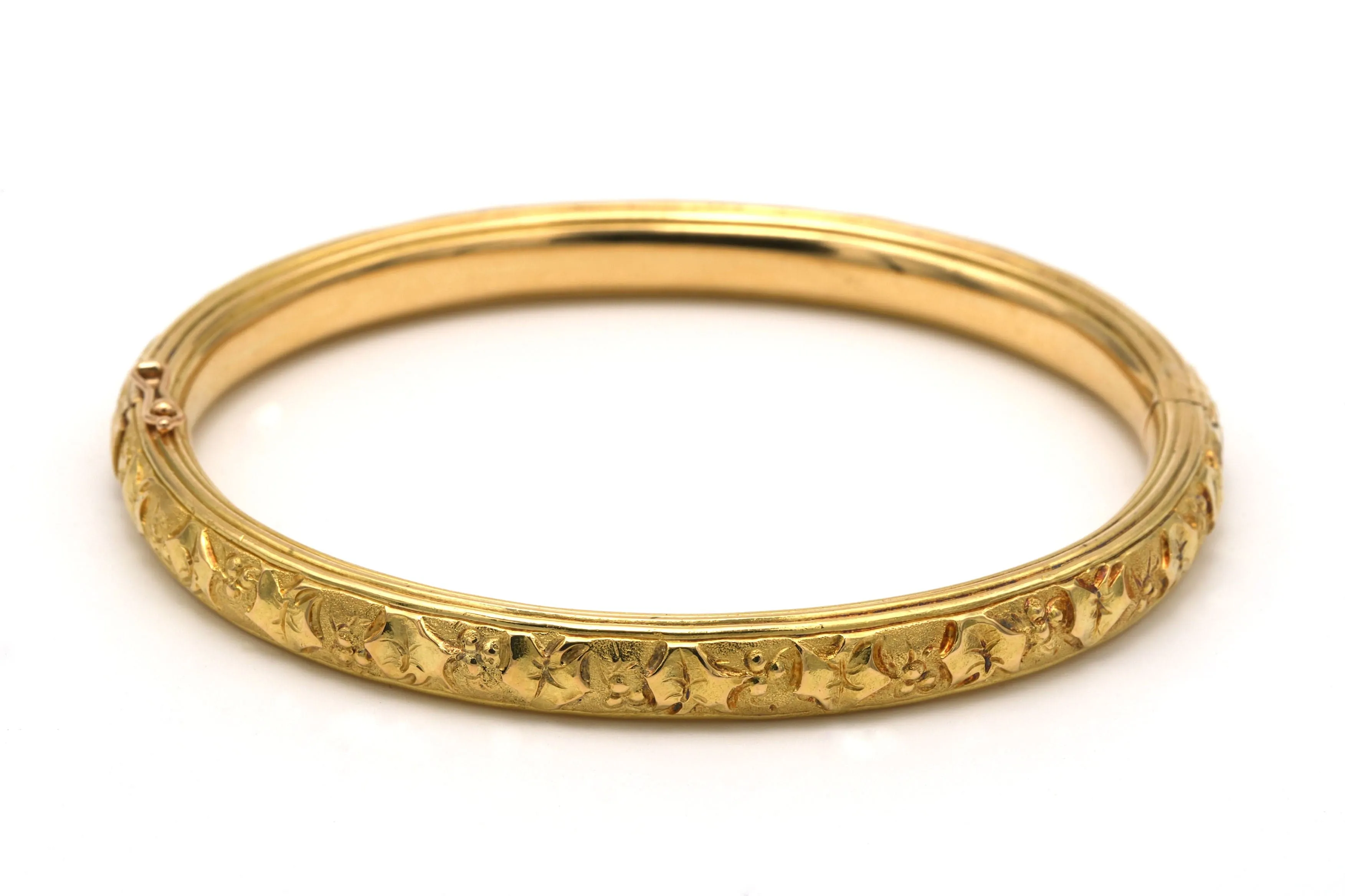 Bracelet Art Nouveau en or jaune 18 carats sold by 58 Facettes product image thumbnail 2