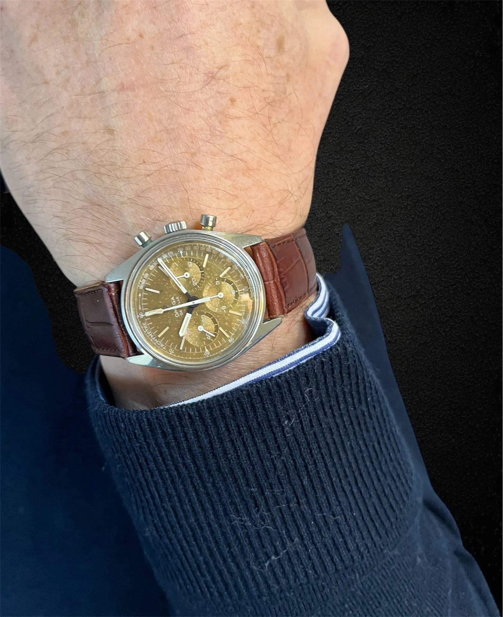 Chronographe Omega De Ville réf. 145.018 calibre 861 sold by 58 Facettes product image thumbnail 2