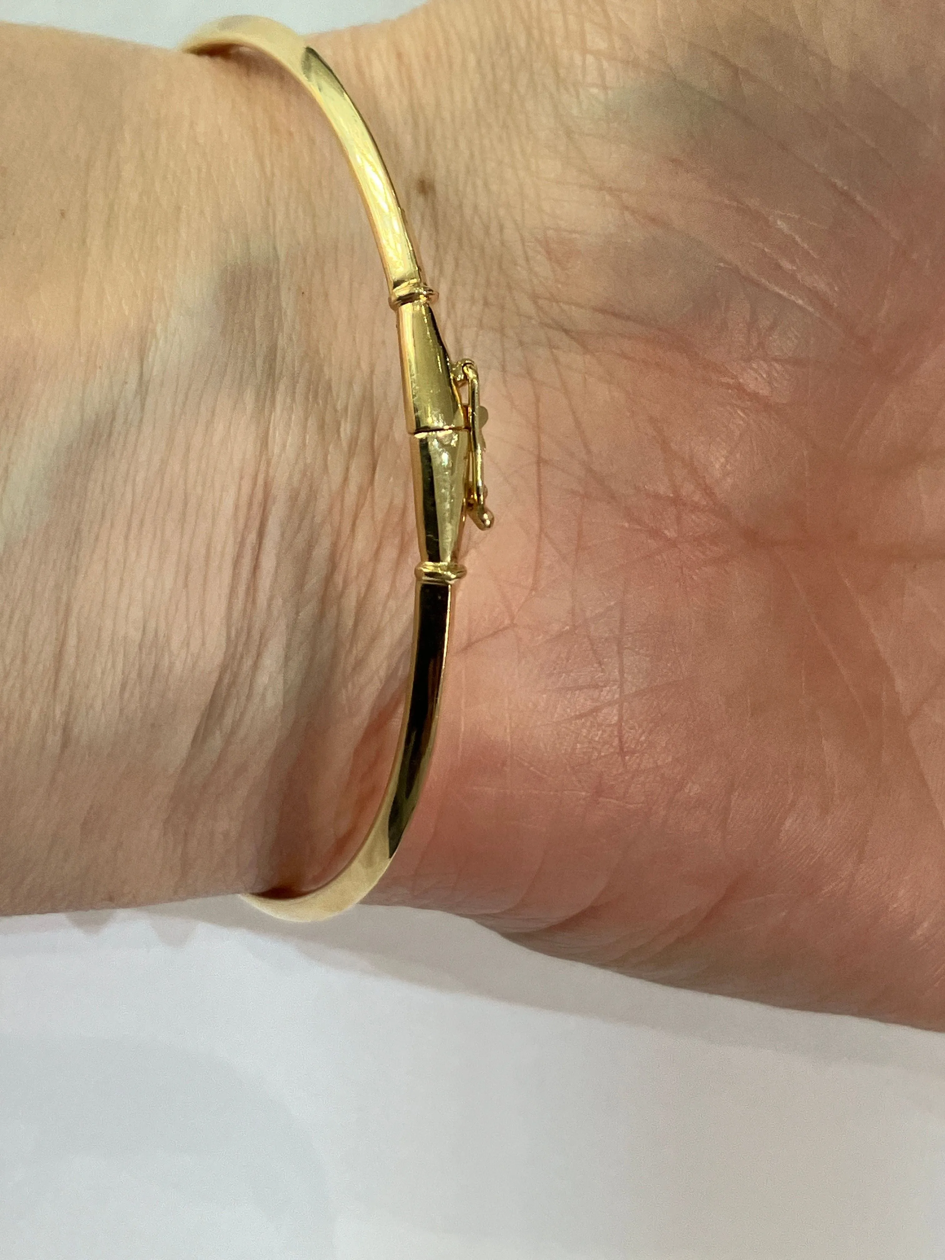 Bracelet or jaune saphir diamants sold by 58 Facettes product image thumbnail 2