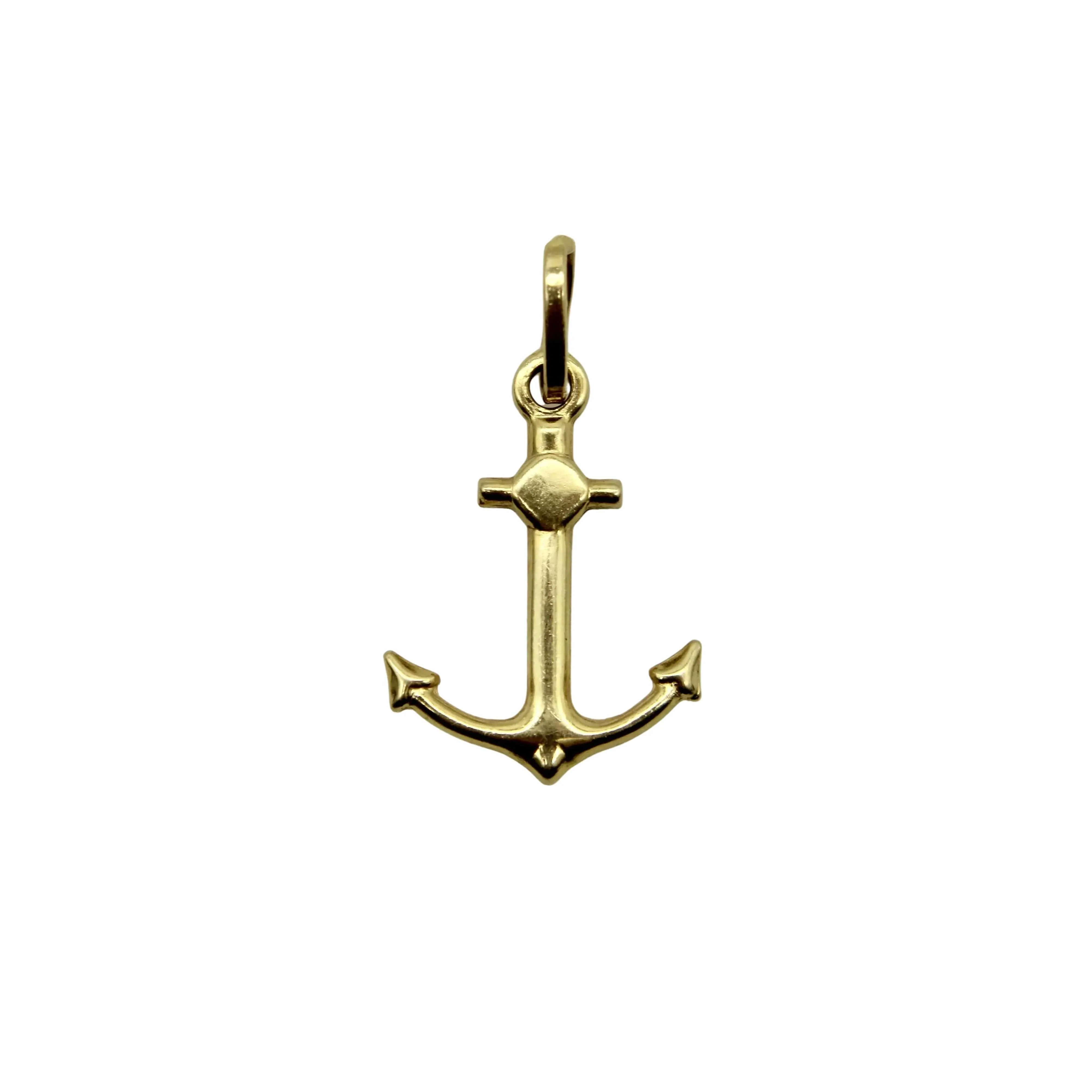 Pendentif/breloque ancre vintage en or 18 carats sold by 58 Facettes