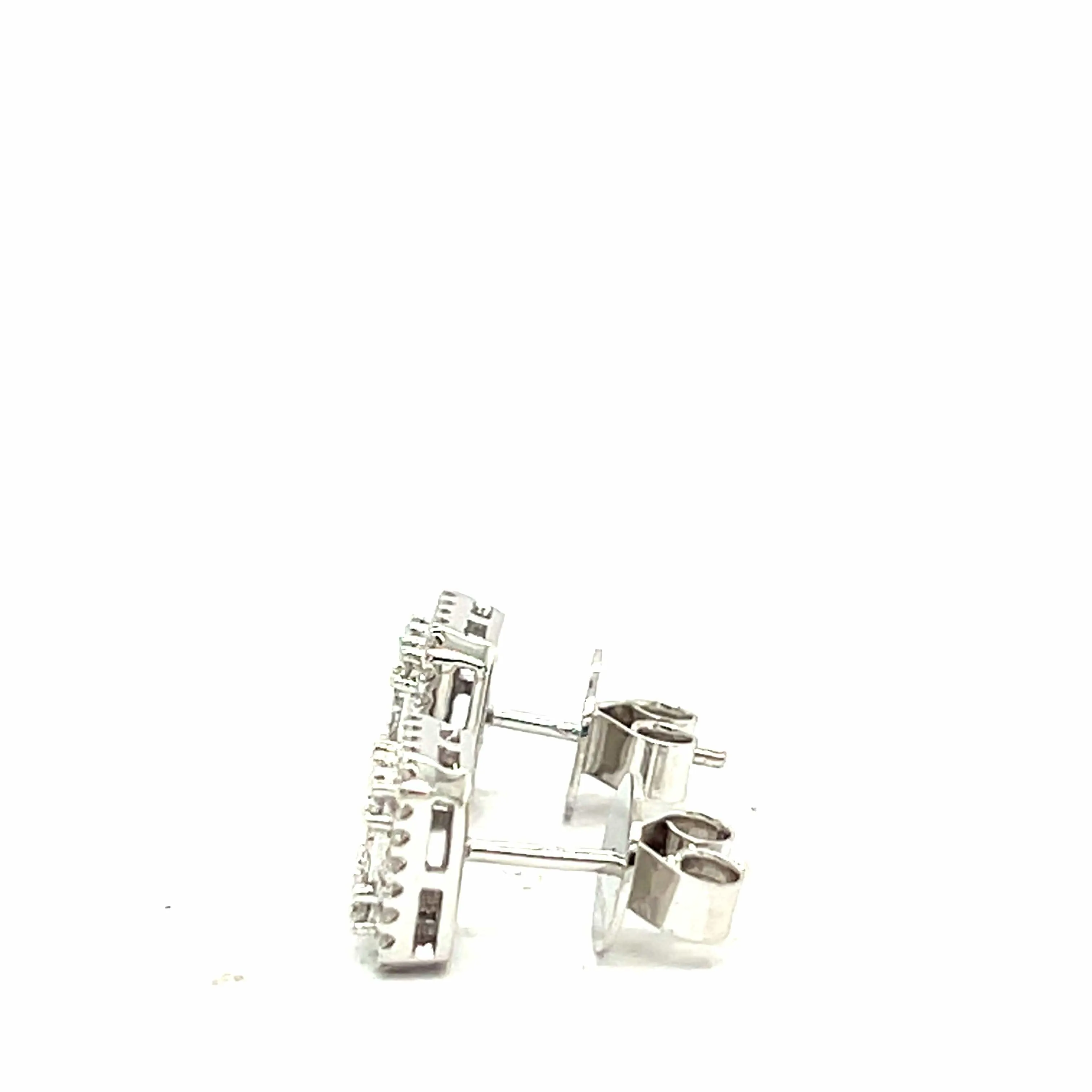 Boucles d'oreilles en or jaune 18 carats et diamants sold by 58 Facettes product image thumbnail 3