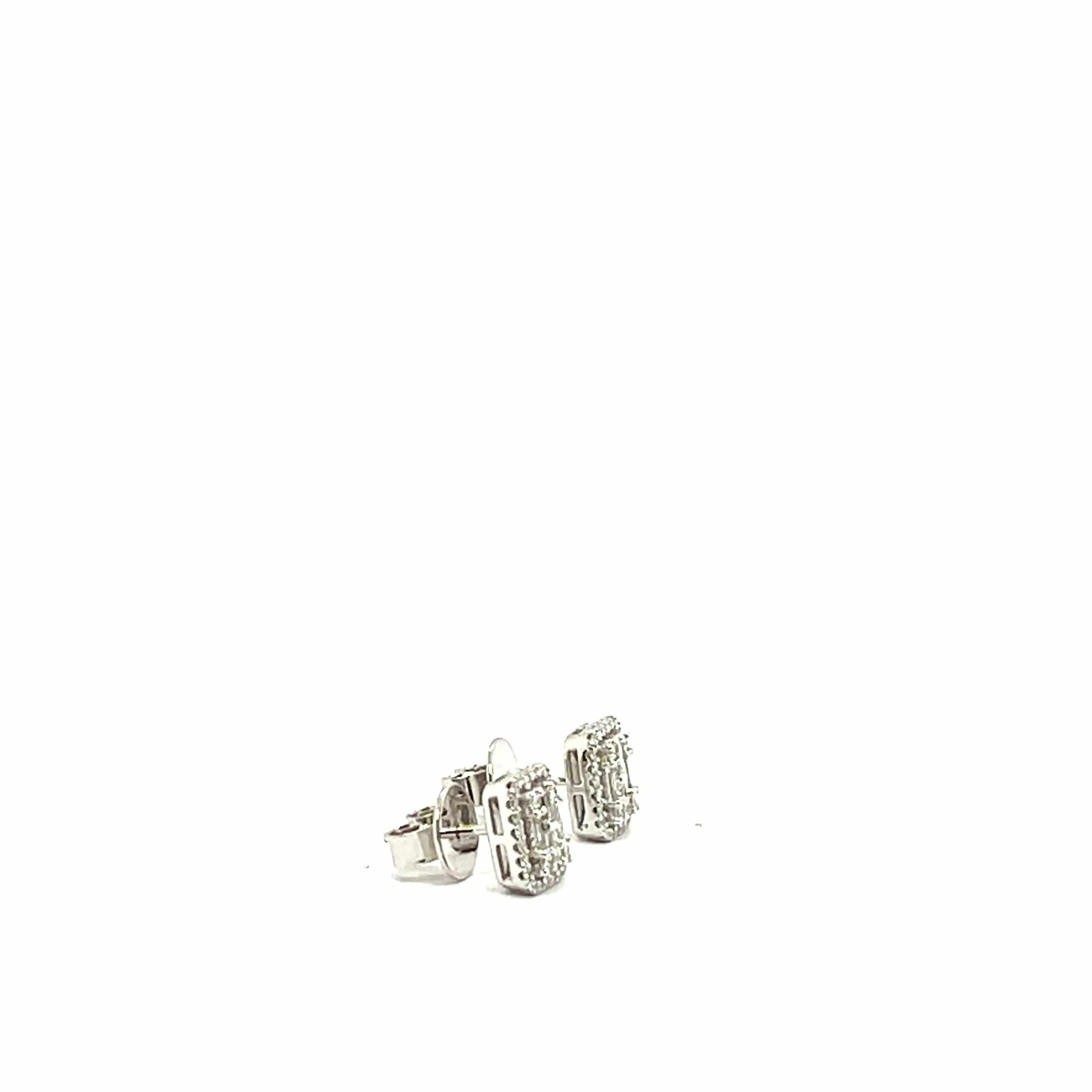 Boucles d'oreilles en or jaune 18 carats et diamants sold by 58 Facettes product image thumbnail 4