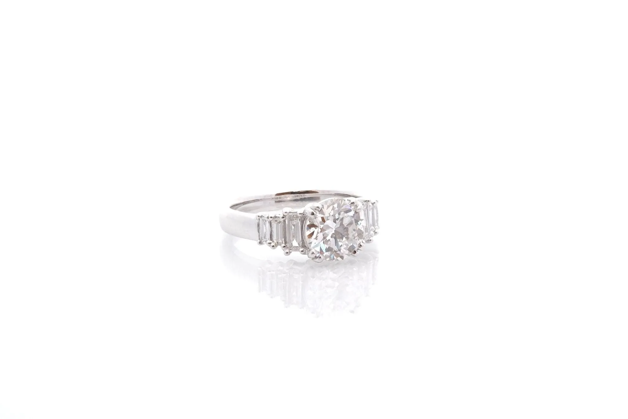 Bague diamant de 1,81cts E/SI2 sold by 58 Facettes product image thumbnail 3