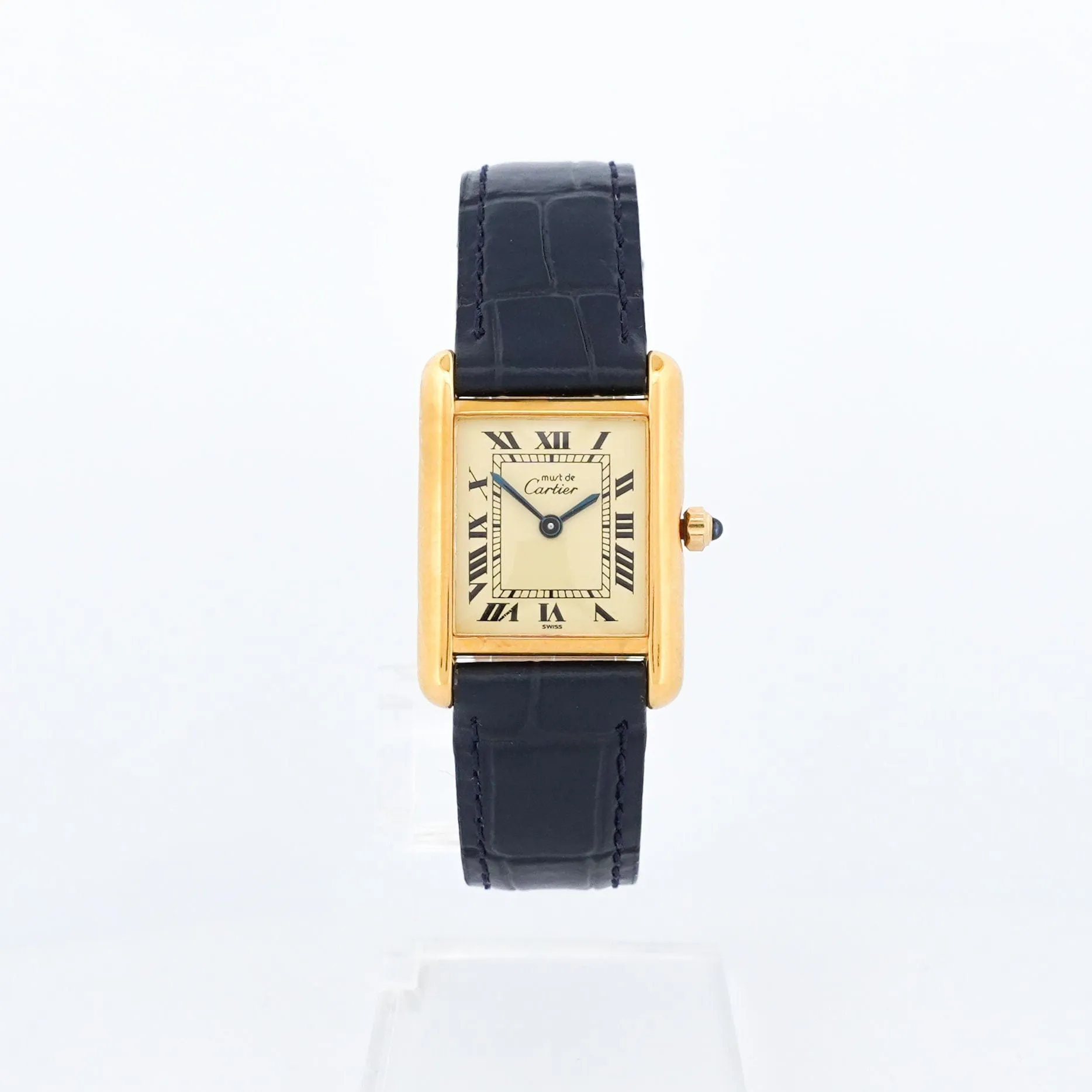 Cartier Tank Must - Cadran citron - SM sold by 58 Facettes product image thumbnail 3