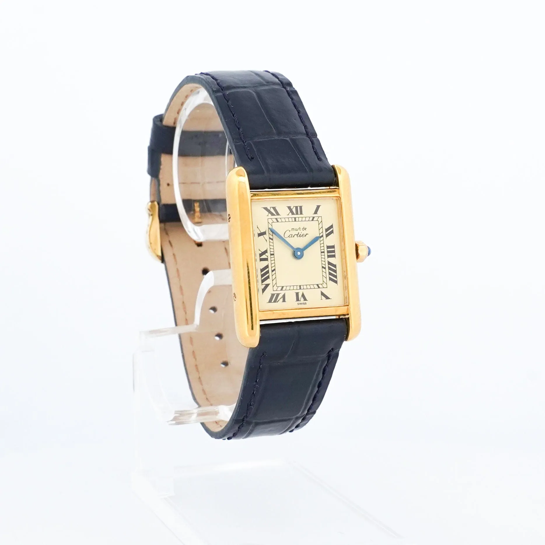 Cartier Tank Must - Cadran citron - SM sold by 58 Facettes product image thumbnail 4