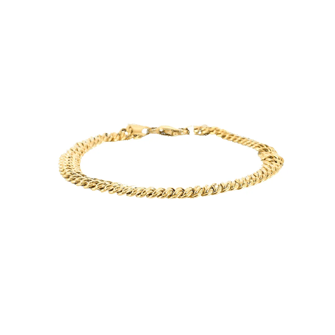 BRACELET MAILLE AMERICAINE sold by 58 Facettes product image thumbnail 3