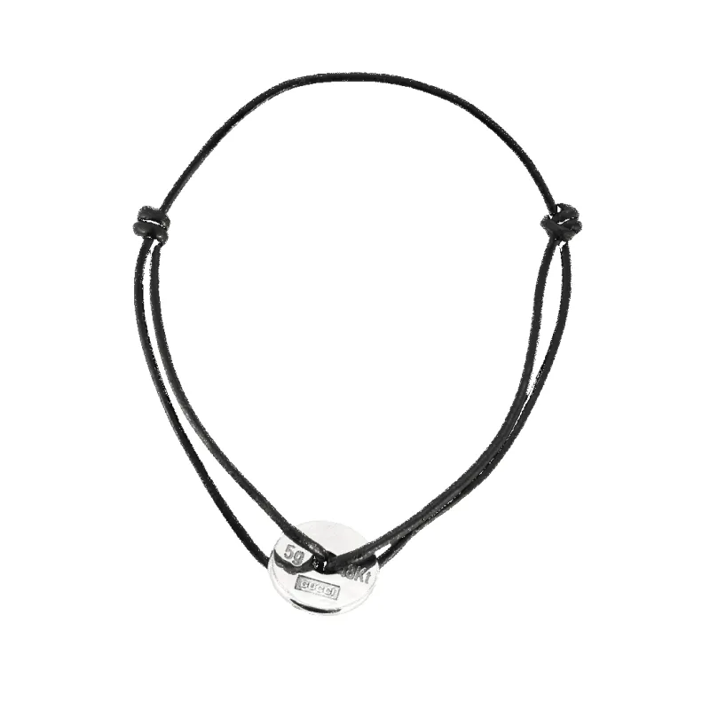 BRACELET PENDENTIF GUCCI OR BLANC sold by 58 Facettes