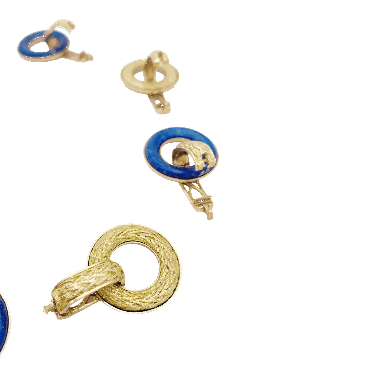 Bracelet or jaune, lapis lazuli. sold by 58 Facettes product image thumbnail 4