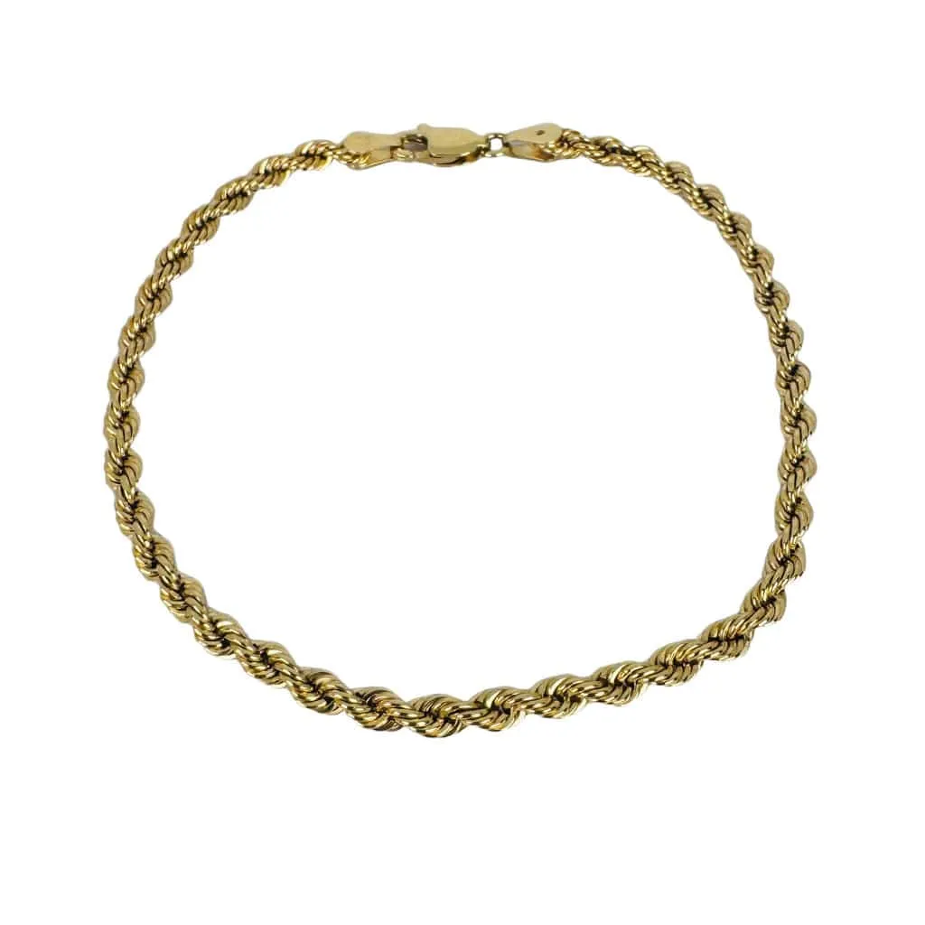 Bracelet cordon en or jaune sold by 58 Facettes