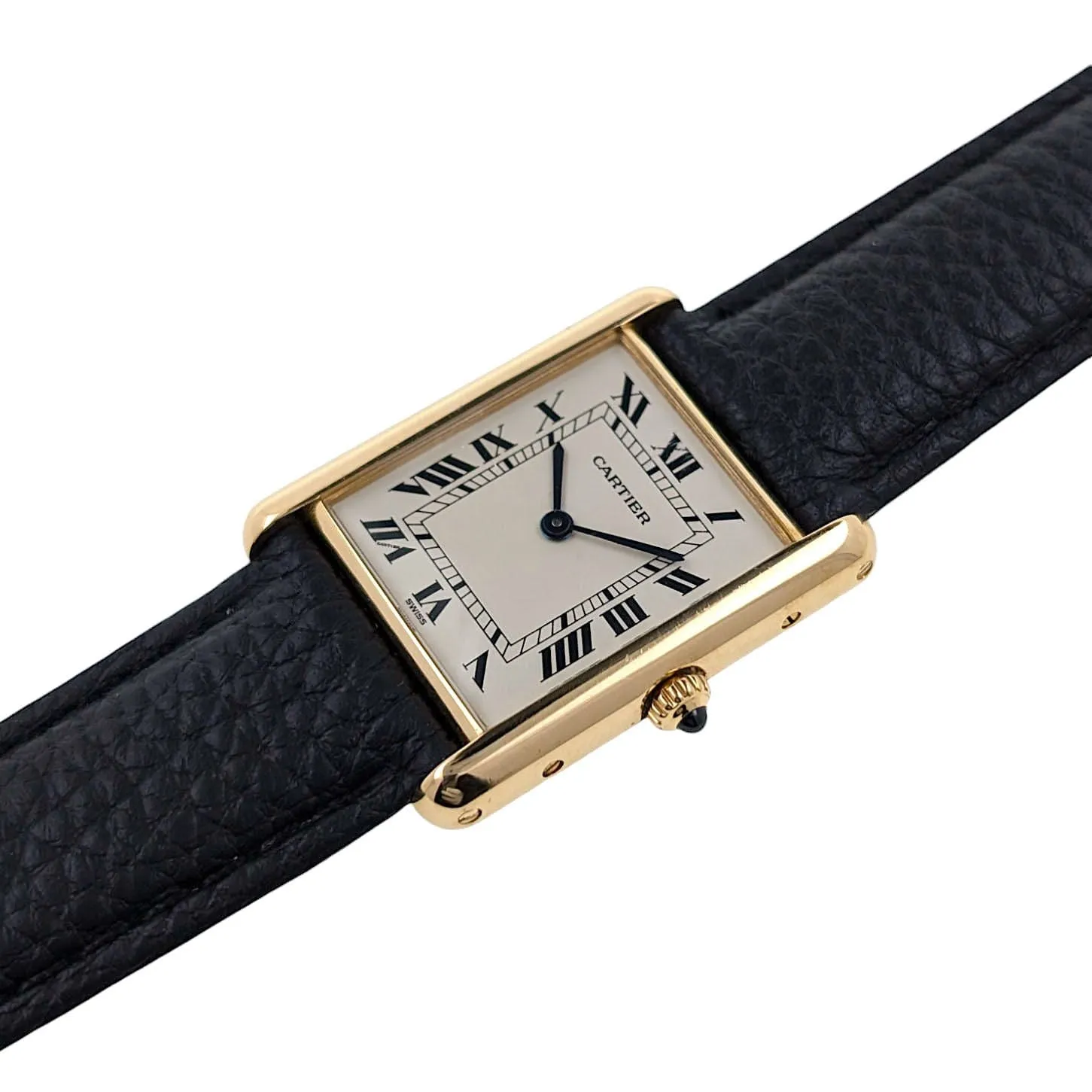 CARTIER - Montre Tank Louis en or jaune massif sold by 58 Facettes product image thumbnail 4