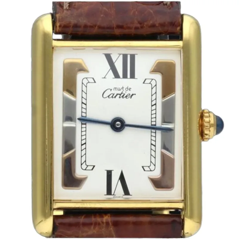 Cartier Montre Tank Vermeil sold by 58 Facettes