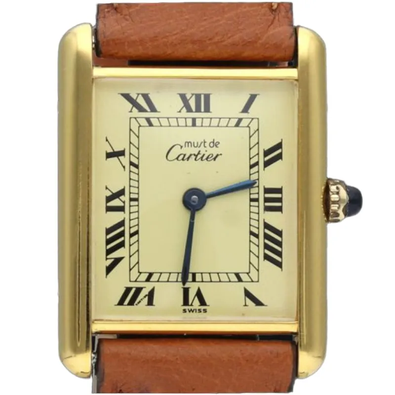Cartier Montre Tank Vermeil sold by 58 Facettes